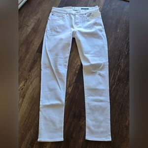 NEW 7 For All Mankind White Jeans
